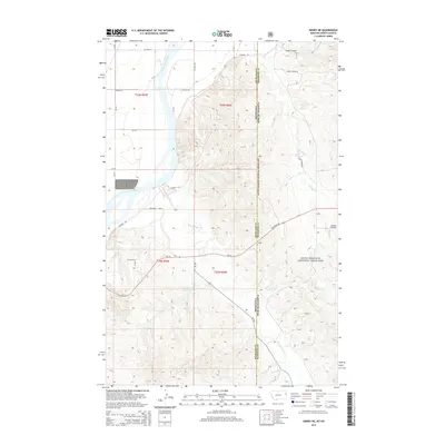 2014 Map of Sidney NE, 2014 Print