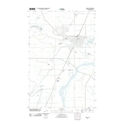 2011 Map of Sidney, 2011 Print