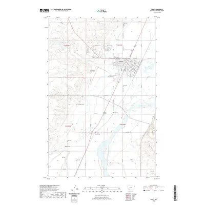 2020 Map of Sidney, 2020 Print