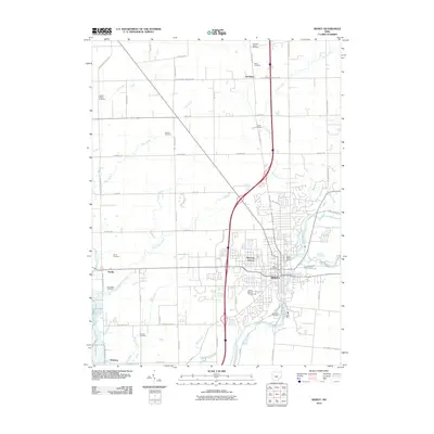 2010 Map of Sidney, 2010 Print