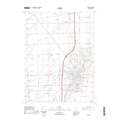 2019 Map of Sidney, 2019 Print