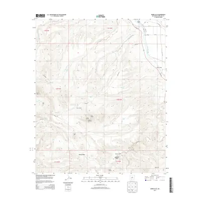 2013 Map of Sierra Alta, 2013 Print