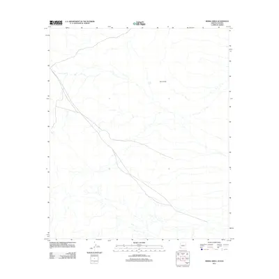 2011 Map of Sierra Arida, 2011 Print