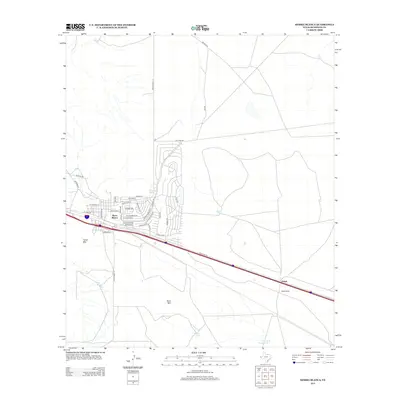 2013 Map of Sierra Blanca, 2013 Print