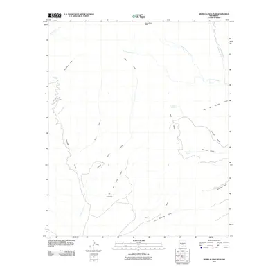 2010 Map of Sierra Blanca Peak, 2010 Print