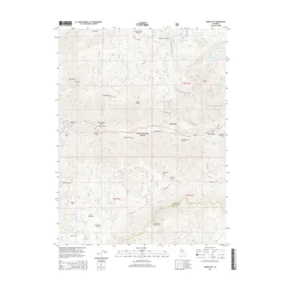2015 Map of Sierra City, 2015 Print