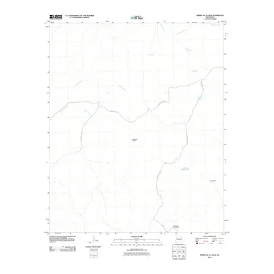 2010 Map of Sierra De La Cruz, 2010 Print