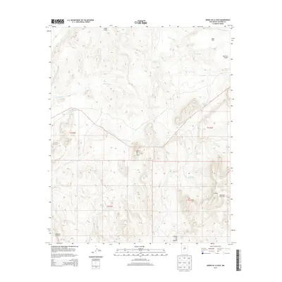 2013 Map of Sierra De La Cruz, 2013 Print