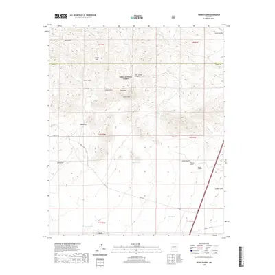2020 Map of Sierra Fijardo, 2020 Print