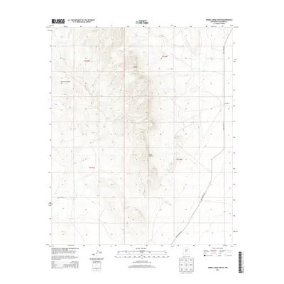 2013 Map of Sierra Larga South, 2013 Print