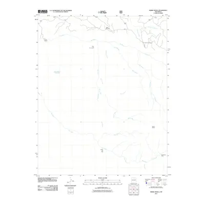 2011 Map of Sierra Mosca, 2011 Print