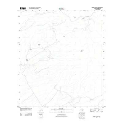 2012 Map of Sierra Parda, 2012 Print