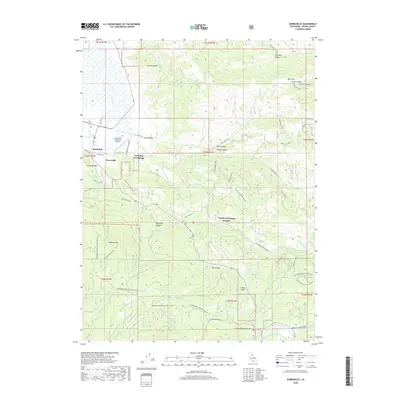 2018 Map of Sierraville, 2018 Print