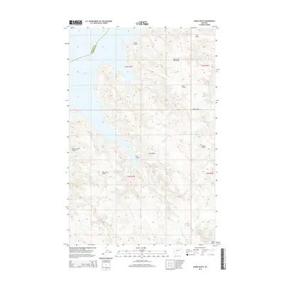 2014 Map of Signal Butte, 2014 Print