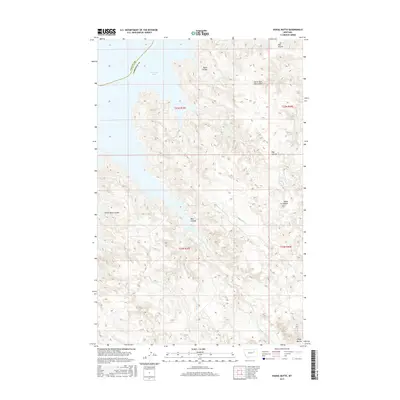 2017 Map of Signal Butte, 2017 Print
