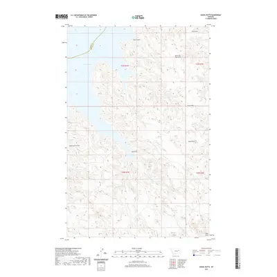 2020 Map of Signal Butte, 2020 Print