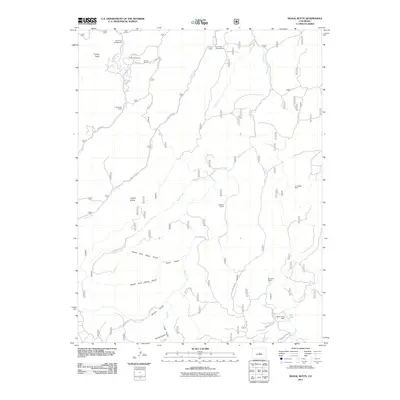 2011 Map of Signal Butte, 2011 Print