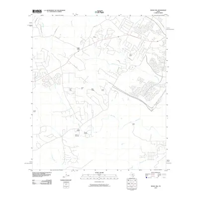 2010 Map of Signal Hill, 2010 Print