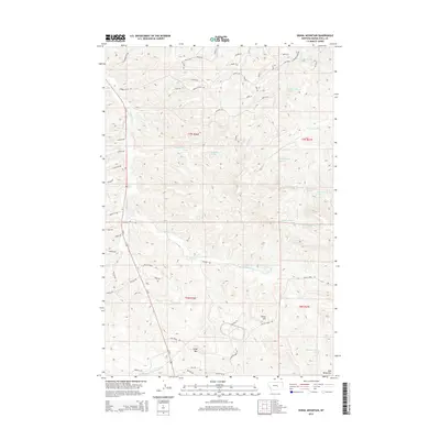 2014 Map of Signal Mountain, 2014 Print