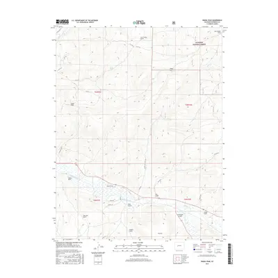 2016 Map of Signal Peak, 2016 Print