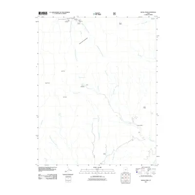 2011 Map of Signal Peak, 2011 Print