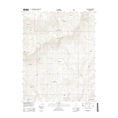 2014 Map of Signal Peak, 2014 Print