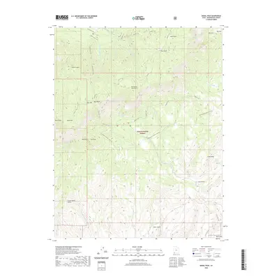 2020 Map of Signal Peak, 2020 Print
