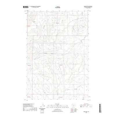2020 Map of Signal Peak, 2020 Print