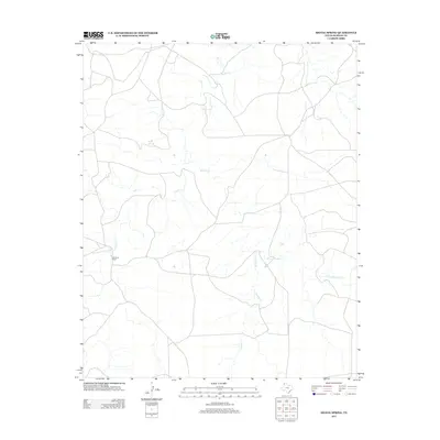 2012 Map of Signal Spring, 2012 Print