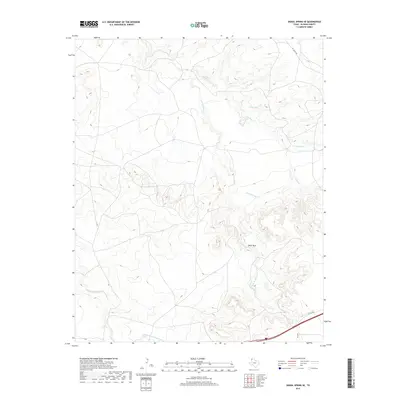 2019 Map of Signal Spring SE, 2019 Print