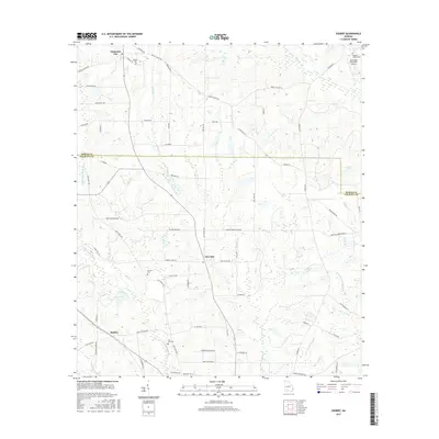 2017 Map of Sigsbee, 2017 Print