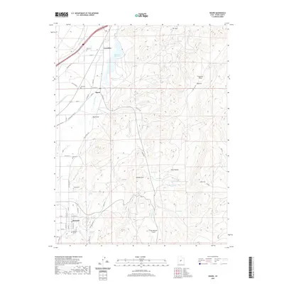 2020 Map of Sigurd, 2020 Print