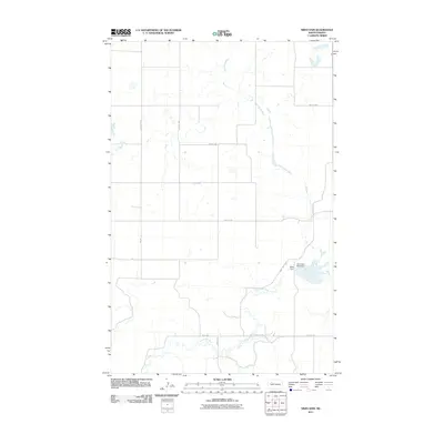 2011 Map of Sikes Dam, 2011 Print