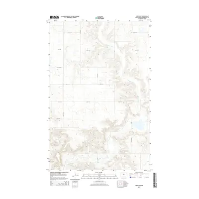 2014 Map of Sikes Dam, 2014 Print