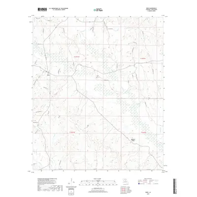 2018 Map of Sikes, 2018 Print