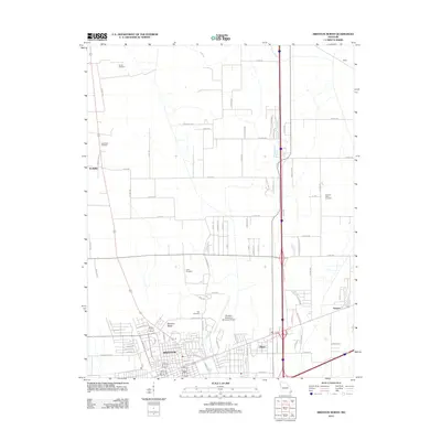 2012 Map of Sikeston North, 2012 Print