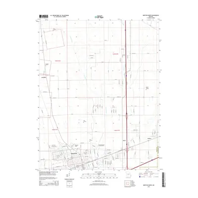 2015 Map of Sikeston North, 2015 Print