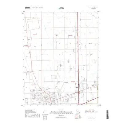 2017 Map of Sikeston North, 2017 Print