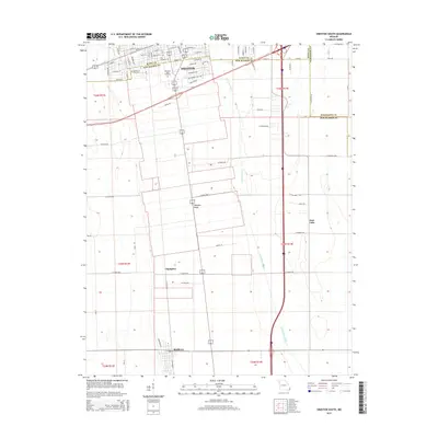 2015 Map of Sikeston South, 2015 Print