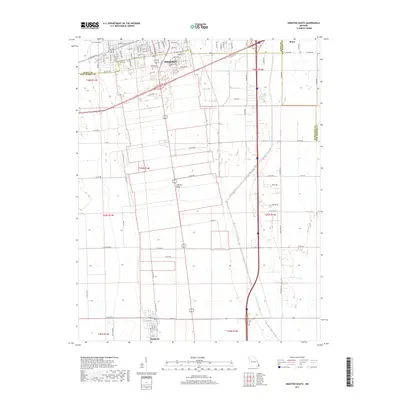 2017 Map of Sikeston South, 2017 Print