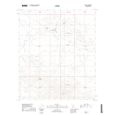 2018 Map of Sil Nakya, 2018 Print