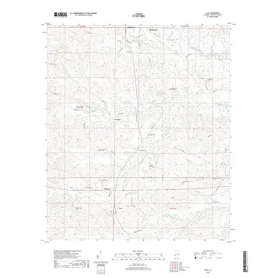 2018 Map of Silas, 2018 Print