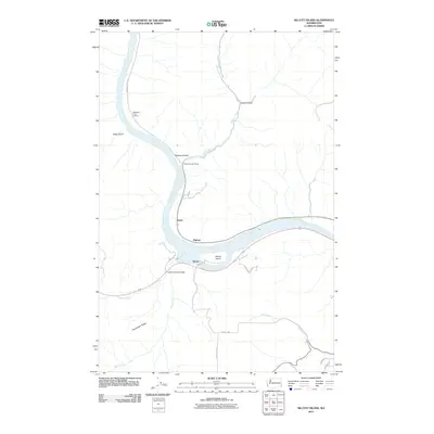 2011 Map of Silcott Island, 2011 Print
