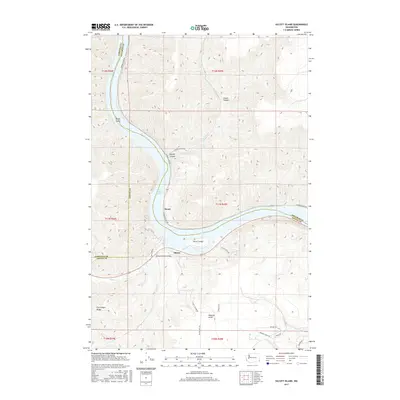 2017 Map of Silcott Island, 2017 Print