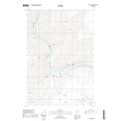 2020 Map of Silcott Island, 2020 Print