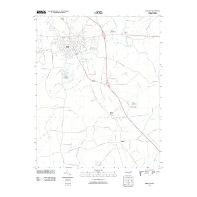 2010 Map of Siler City, 2010 Print