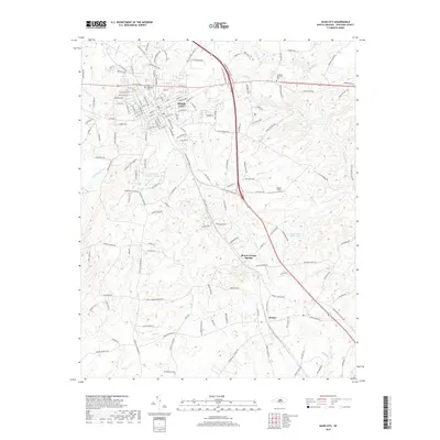 2019 Map of Siler City, 2019 Print