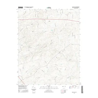 2016 Map of Siler City NE, 2016 Print