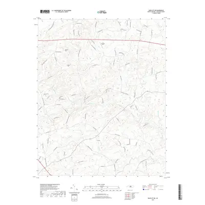 2019 Map of Siler City NE, 2019 Print