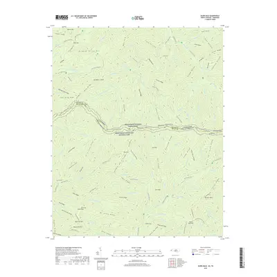 2019 Map of Silers Bald, 2019 Print